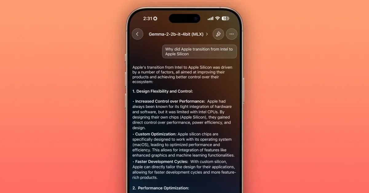 Indie App Spotlight يتيح لك AnywAIR اللعب مع نماذج الذكاء الاصطناعي المحلية على جهاز iPhone ال بك - صورة مميزة صورة مميزة: Indie App Spotlight يتيح لك AnywAIR اللعب مع نماذج الذكاء الاصطناعي المحلية على جهاز iPhone ال بك