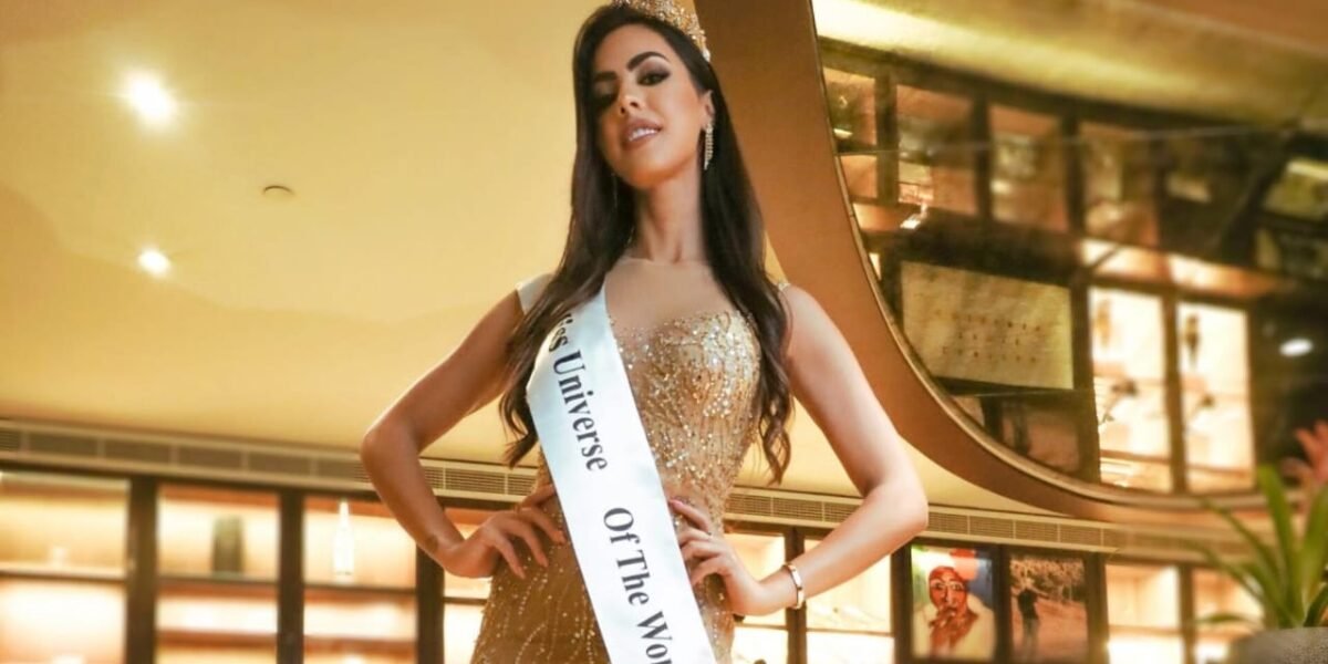نجاح يسطر التاريخ Miss Universe of the World Nagila Saleh تتألق في مهرجان AFDAL الدولي