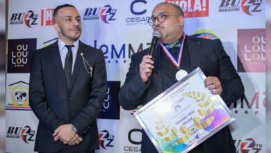 حفل الجوائز الذهبية لجمعية السياحة والفن الدولي بمراكش