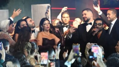 ليلة من الفخامة والنجومية بتنظيم الدكتور أحمد أيوب الزفاف ابن داليا مطر