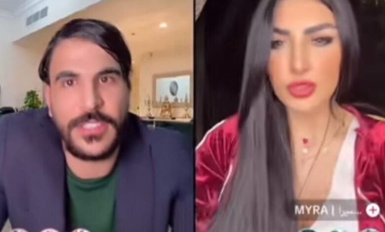 ميرا وحسحس يتألقان كنجوم البث المباشر على تيك توك